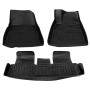 [US Warehouse] All-Weather Floor Mats Liners TPE for Tesla Model 3 2017-2020